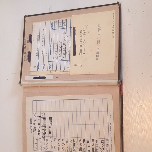 2 Vintage 1950's Harold Books By Crockett Johnson - Picture 11 of 11